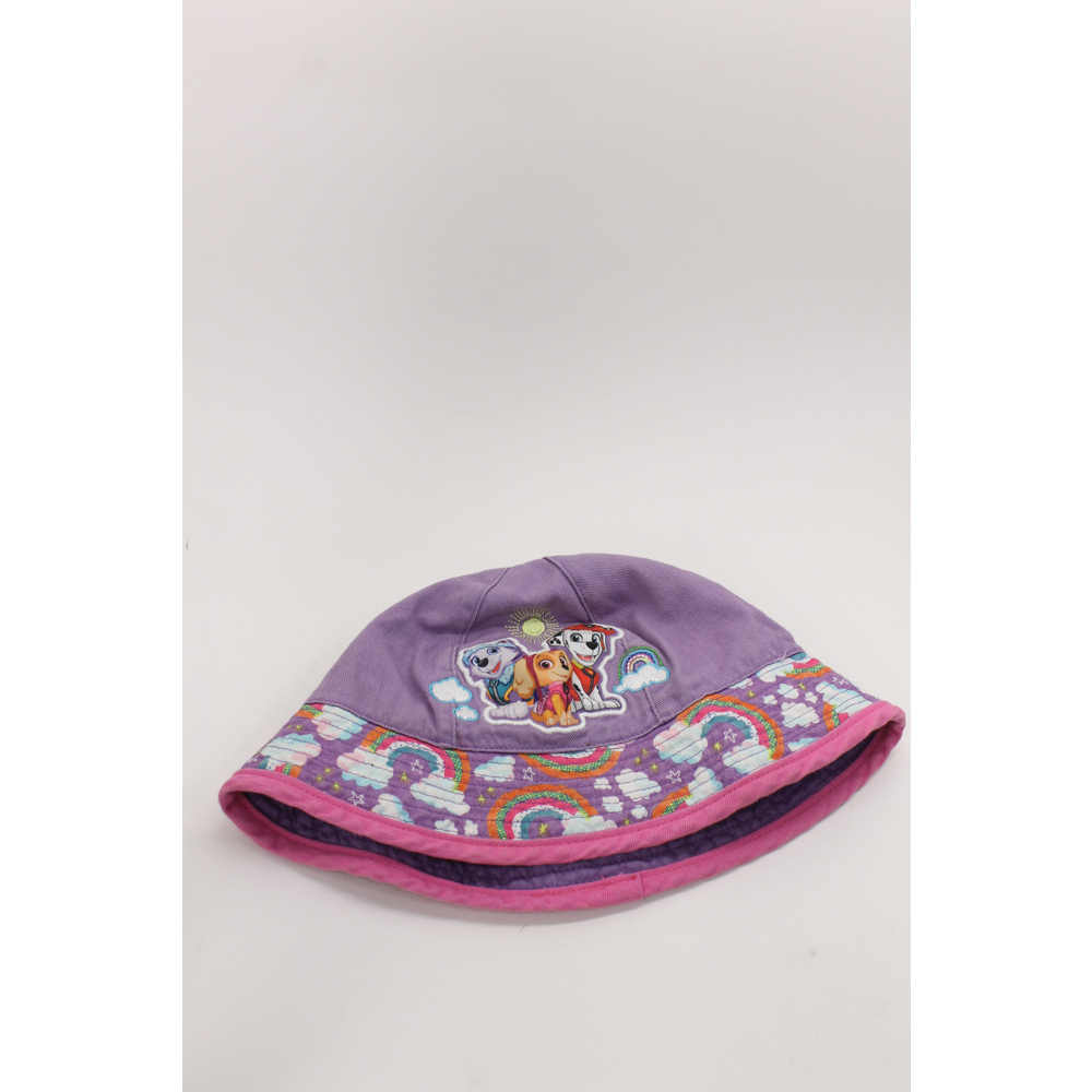Paw patrol pink purple rainbow toddler sun hat